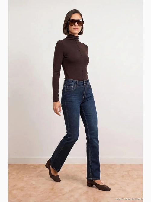 Jean femme dilvin - Kiabi Jean femme dilvin - Kiabi