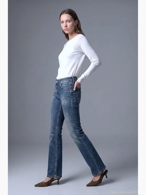 Jean femme dilvin - Kiabi Jean femme dilvin - Kiabi