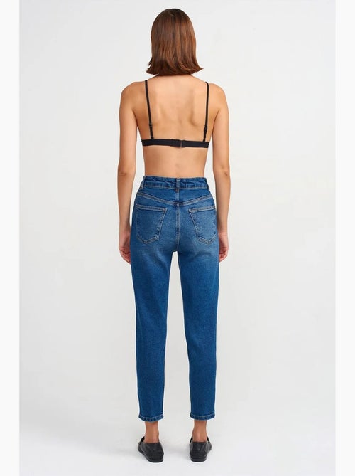 Jean femme slim droit taille haute dilvin - Kiabi Jean femme slim droit taille haute dilvin - Kiabi