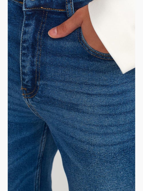 Jean femme slim droit taille haute dilvin - Kiabi Jean femme slim droit taille haute dilvin - Kiabi