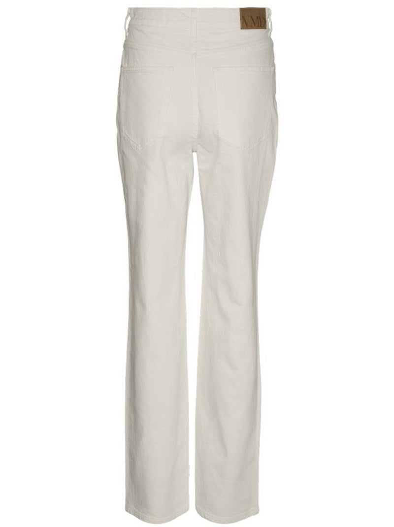 Jean  Femme Vero Moda Tessa Ecru - Kiabi