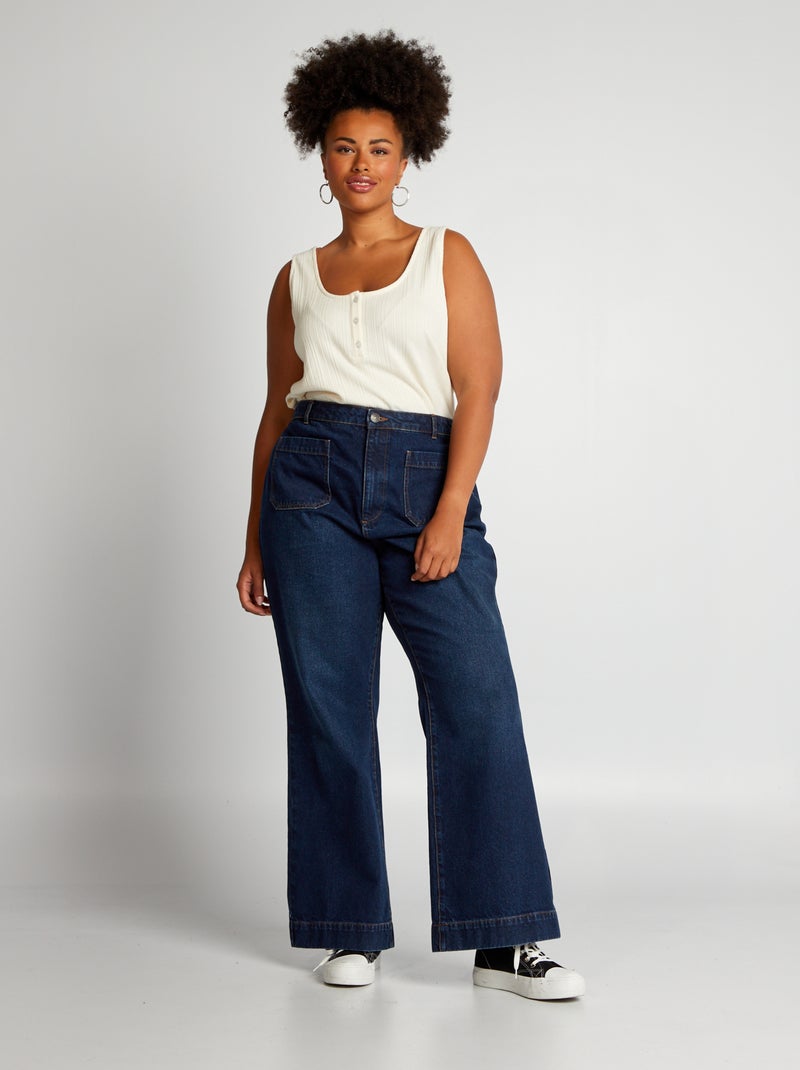 Jean flare à taille haute Rince - Kiabi