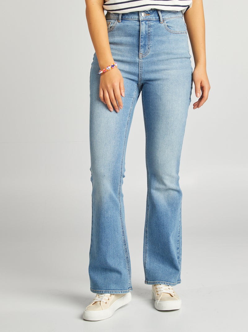 Jean flare/bootcut - L30 stone - Kiabi