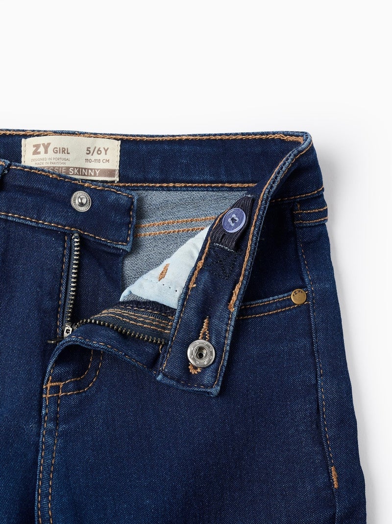 Jean Flexible Bleu foncé - Kiabi