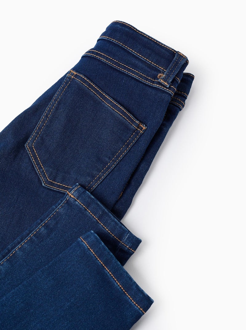 Jean Flexible Bleu foncé - Kiabi