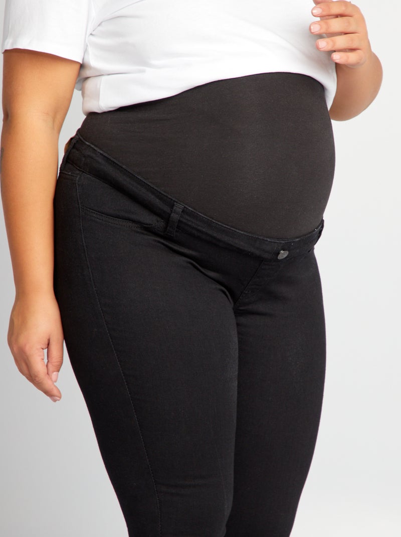 Jean grossesse skinny Noir - Kiabi
