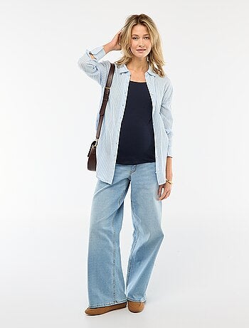 Jean grossesse wide leg