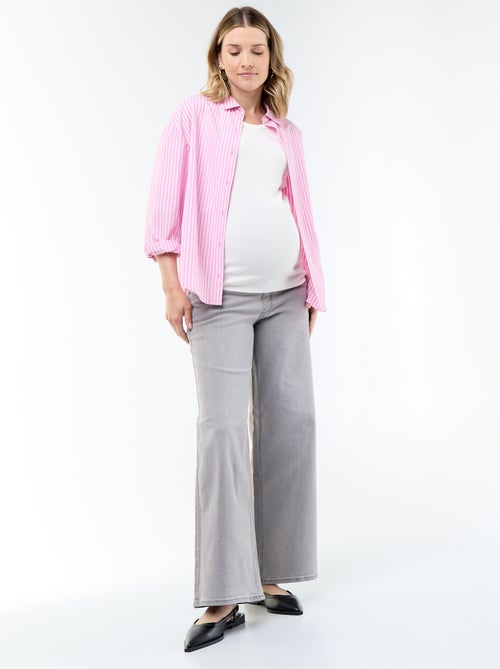 Jean grossesse wide leg - Kiabi