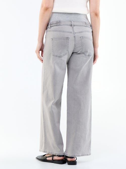 Jean grossesse wide leg - Kiabi