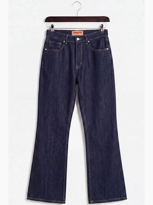 Jean homme coupe évasée taille mi-haute giesto - Kiabi Jean homme coupe évasée taille mi-haute giesto - Kiabi
