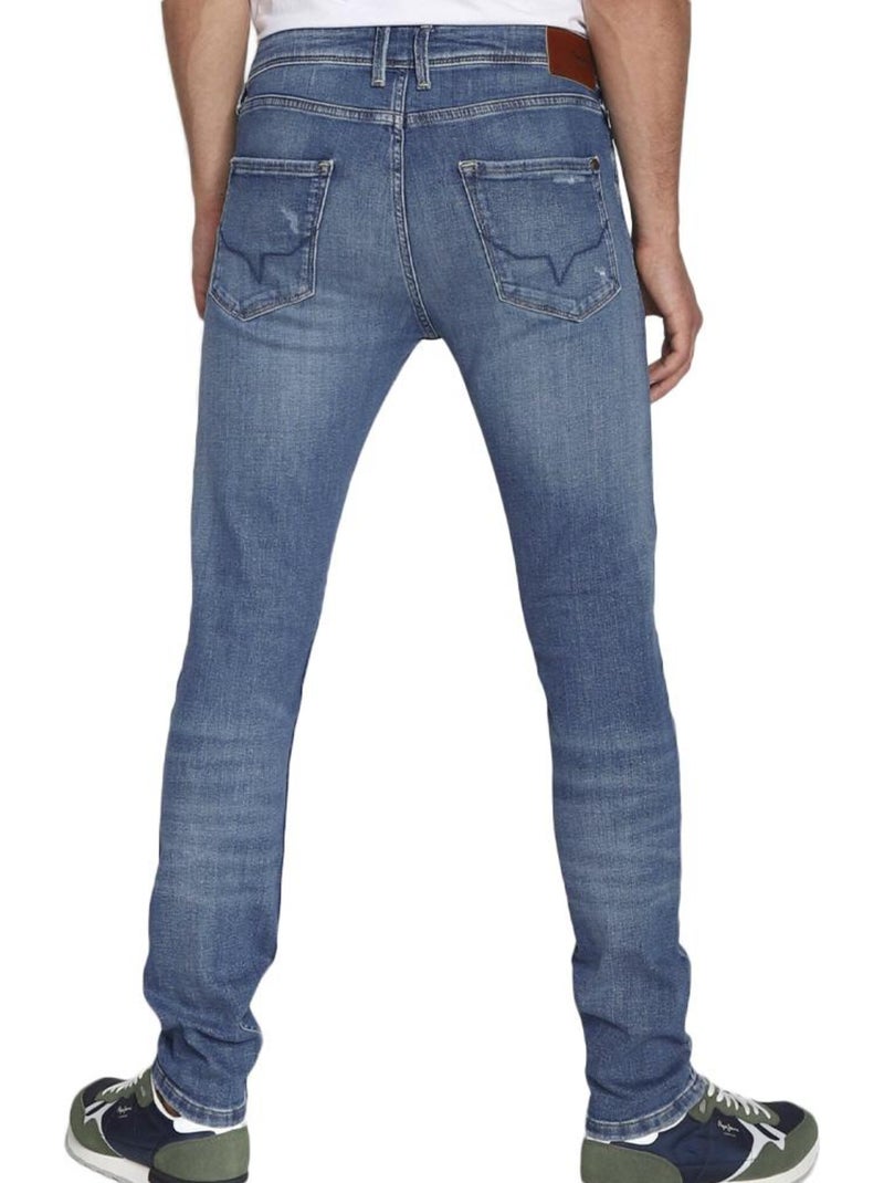 Jean homme pepe jeans délavé Bleu - Kiabi