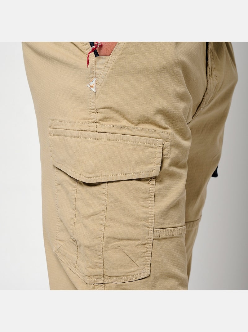 Jean Kaporal coupe jogger Beige - Kiabi