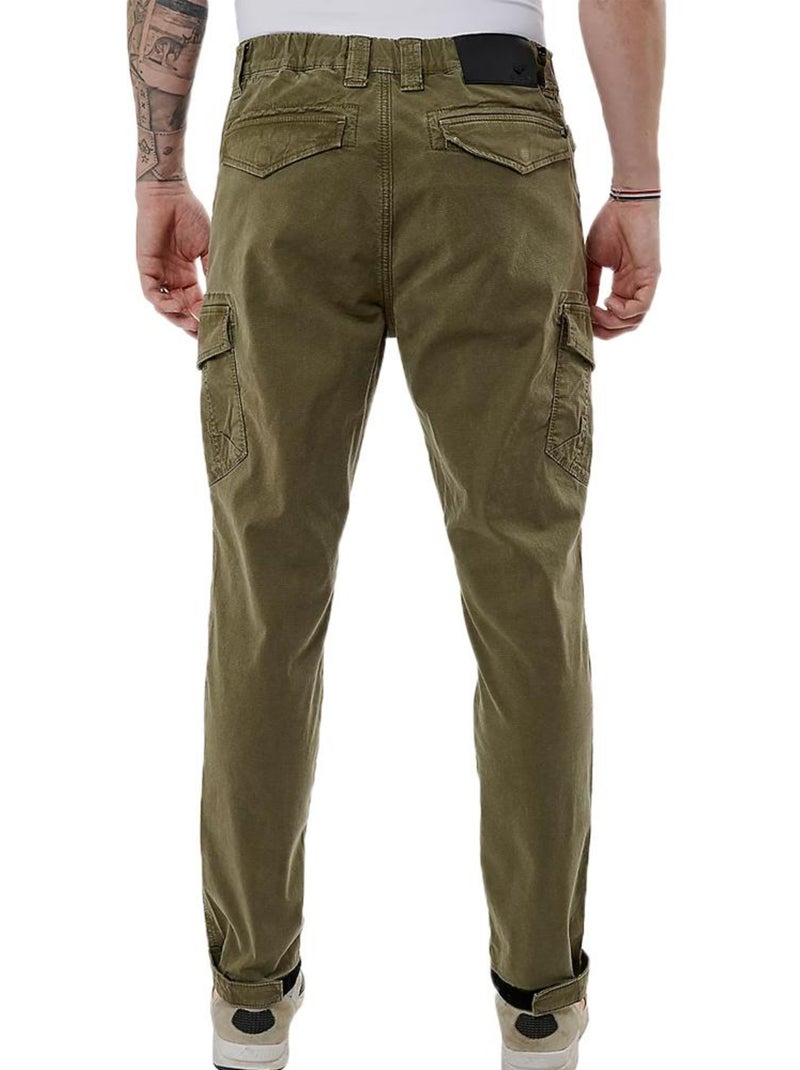 Jean Kaporal coupe jogger Kaki - Kiabi