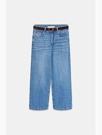 Jean large à taille haute dilvin
