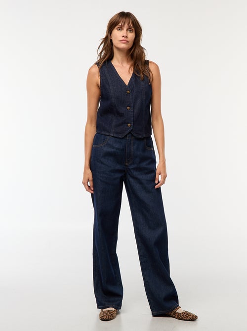 Jean large coupe baggy - Kiabi