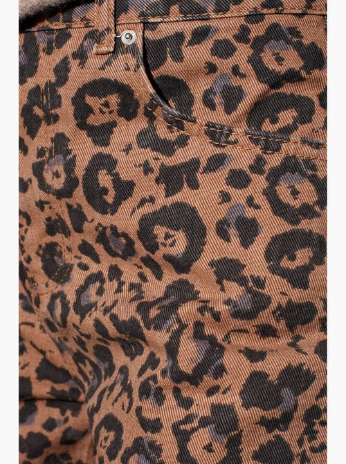 Jean large imprimé à taille haute dilvin - Kiabi Jean large imprimé à taille haute dilvin - Kiabi