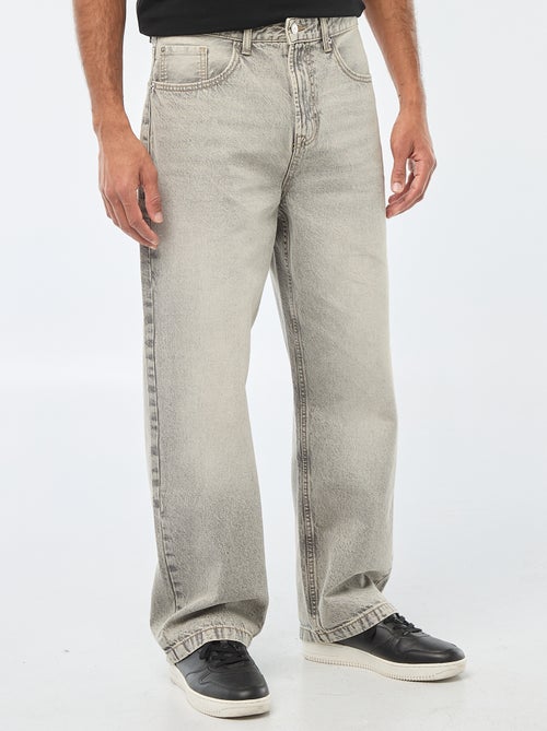 Jean large / relaxed fit à 5 poches - Kiabi