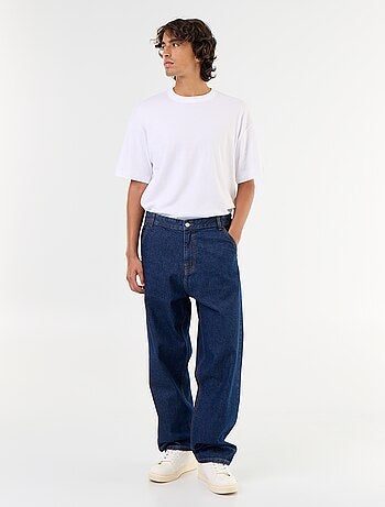 Jean large style baggy avec poches italiennes