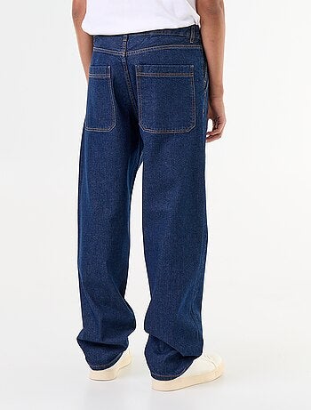 Jean large style baggy avec poches italiennes
