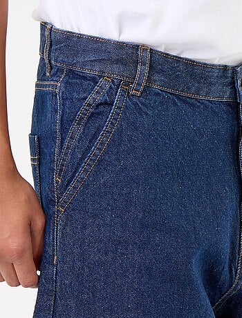 Jean large style baggy avec poches italiennes