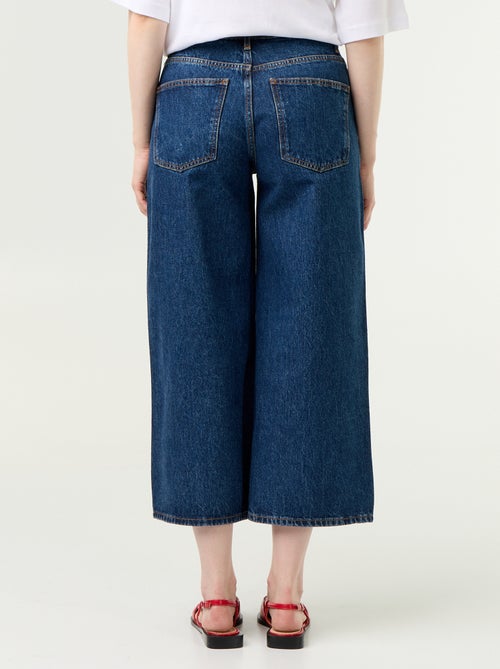 Jean large taille haute - Kiabi