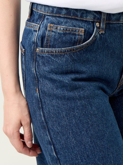 Jean large taille haute - Kiabi