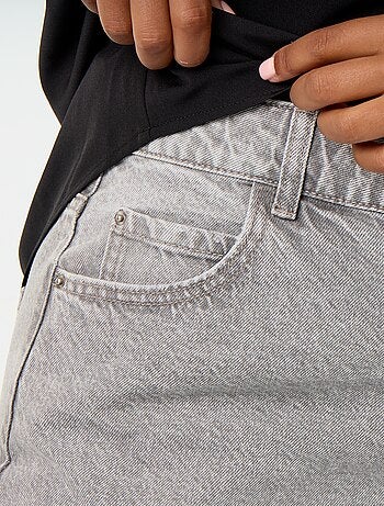 Jean large / wide leg à 5 poches