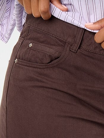 Jean large / wide leg à 5 poches