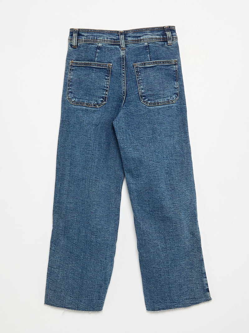 Jean large / wide-leg Bleu - Kiabi