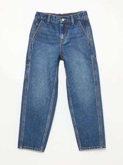 Jean loose à grandes poches - Kiabi