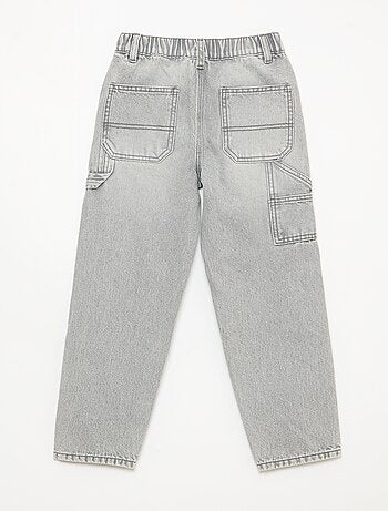 Jean loose à grandes poches