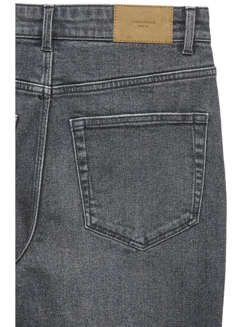 Jean Loose Femme Vero Moda Gris Argenté - Kiabi