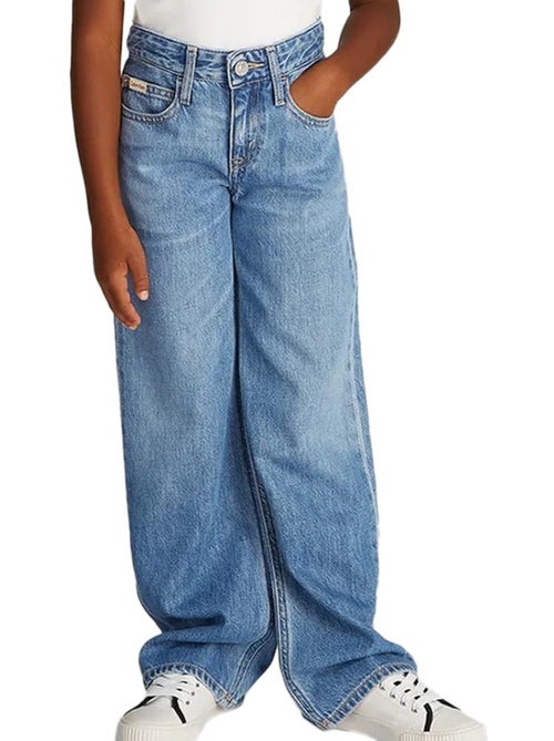 Jean Loose Fille Calvin Klein Jeans - Kiabi Jean Loose Fille Calvin Klein Jeans - Kiabi