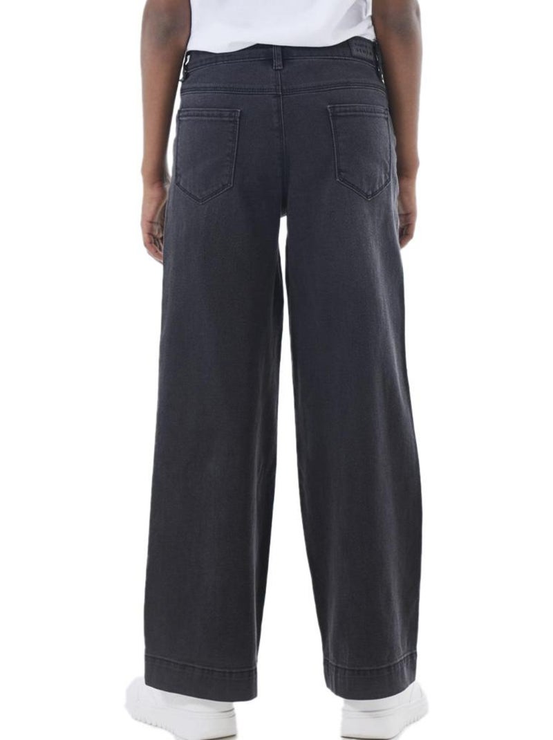 Jean Loose Fille Name it Noir - Kiabi