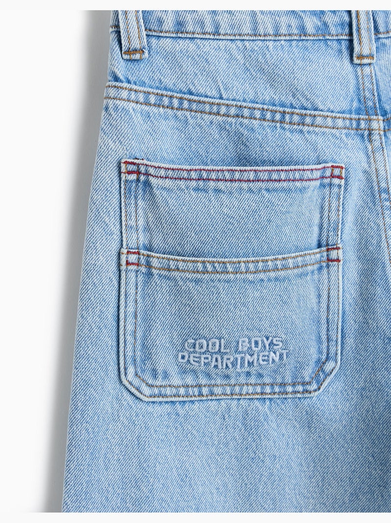 Jean loose fit, mo fashion Bleu - Kiabi