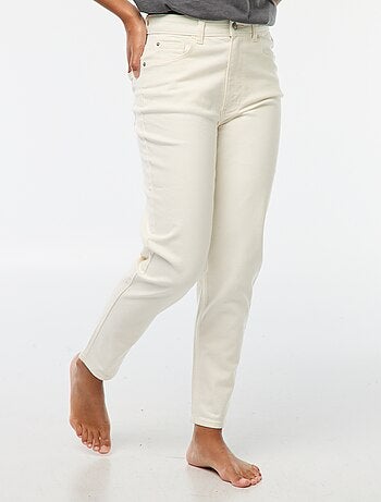 Jean mom 5 poches L34