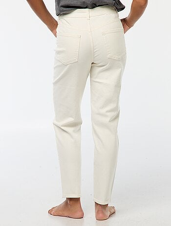 Jean mom 5 poches L34