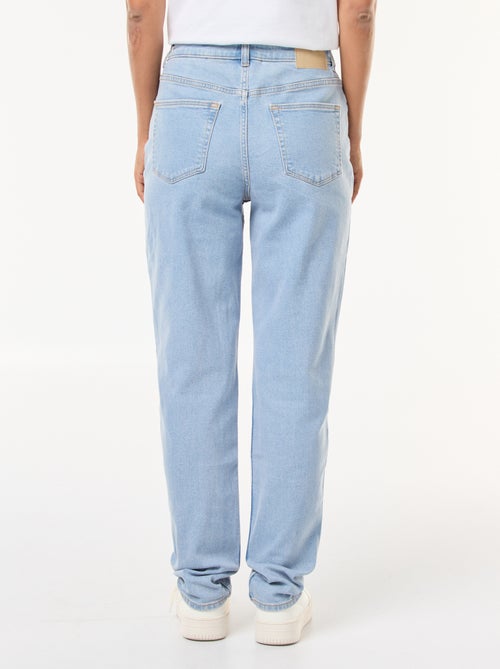 Jean mom 5 poches L34 - Kiabi