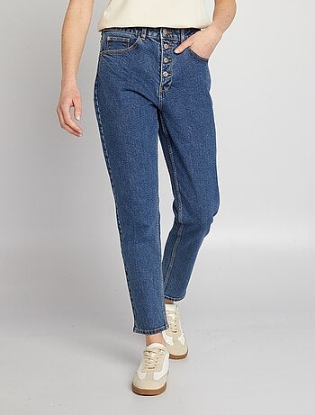 Jean mom à taille très haute - L30