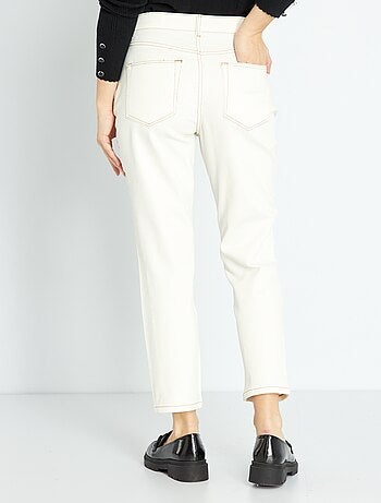 Jean mom à taille très haute - L32