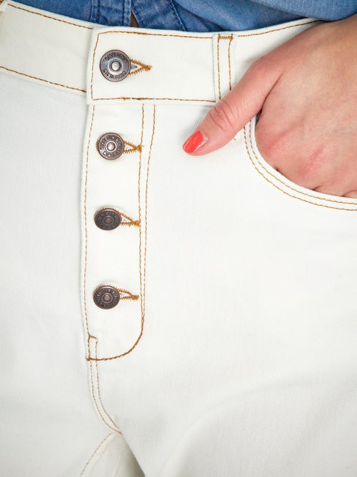 Jean mom à taille très haute - L34 - Kiabi