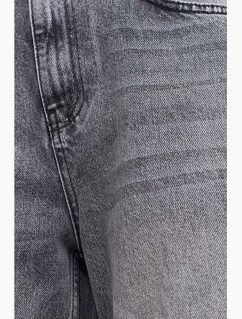 Jean mom droit à taille haute dilvin