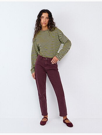 Jean mom fit, mo fashion