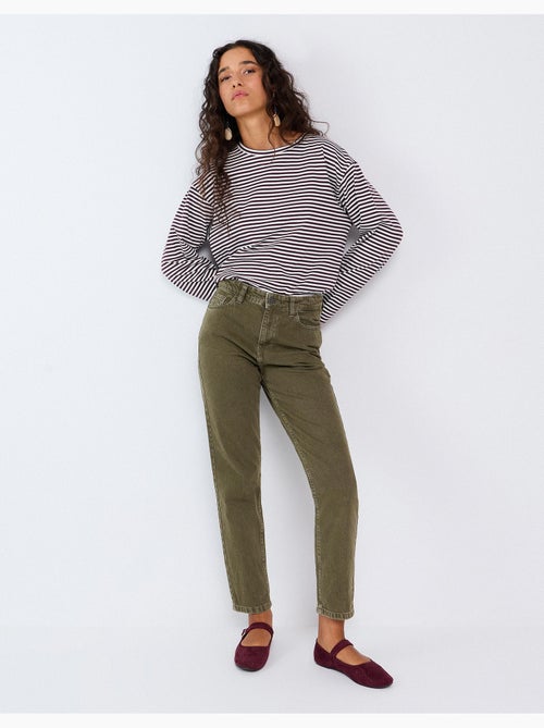 Jean mom fit, mo fashion - Kiabi Jean mom fit, mo fashion - Kiabi