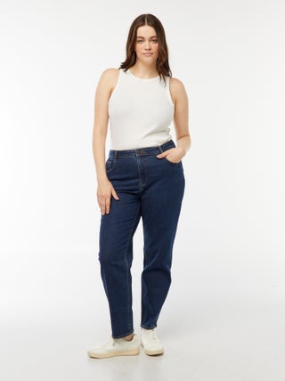 Jean mom taille haute  - L28