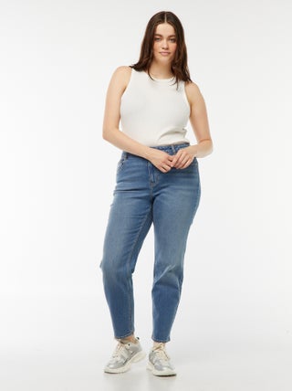 Jean mom taille haute  - L28