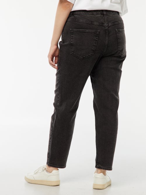 Jean mom taille haute  - L28 - Kiabi