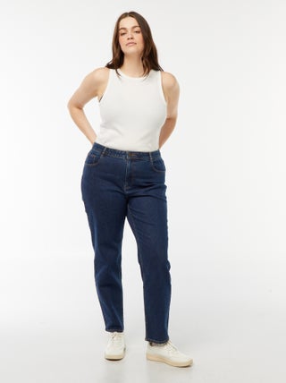 Jean mom taille haute - L34