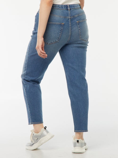 Jean mom taille haute - L34 - Kiabi