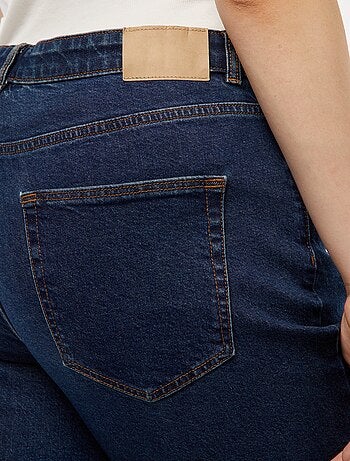 Jean mom taille haute 5 poches - L32